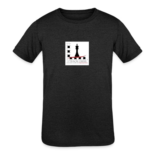 I Teach Chess Logo - Kids' Tri-Blend T-Shirt