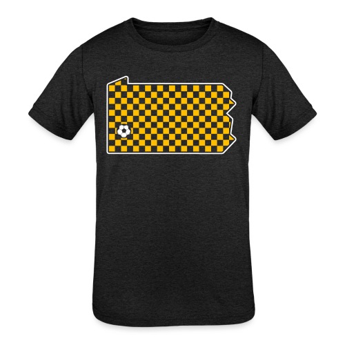 Pittsburgh Soccer - Kids' Tri-Blend T-Shirt