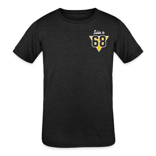 Salute to 68 (2-sided) (LB) - Kids' Tri-Blend T-Shirt