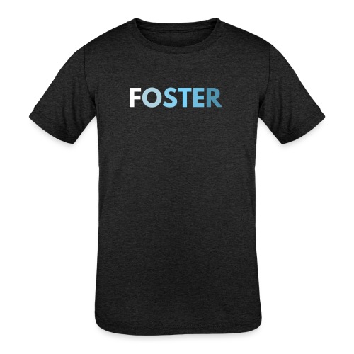 Foster - Verse on Back - Kids' Tri-Blend T-Shirt