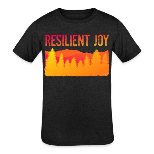 RESILIENT JOY - Kids' Tri-Blend T-Shirt