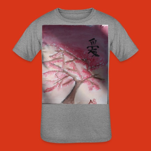 cherry blossom design - Kids' Tri-Blend T-Shirt