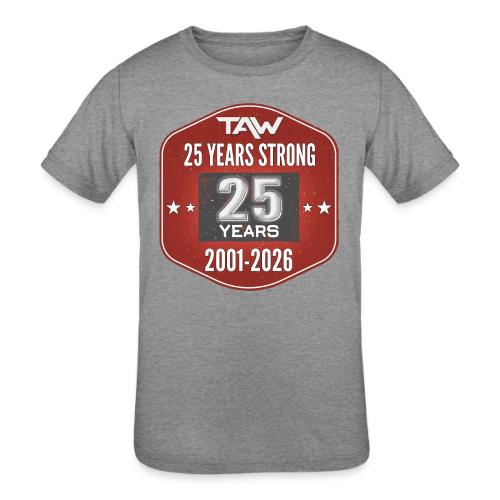 25 YRS - Kids' Tri-Blend T-Shirt