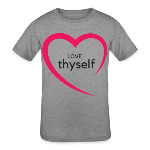Love Thyself - Kids' Tri-Blend T-Shirt