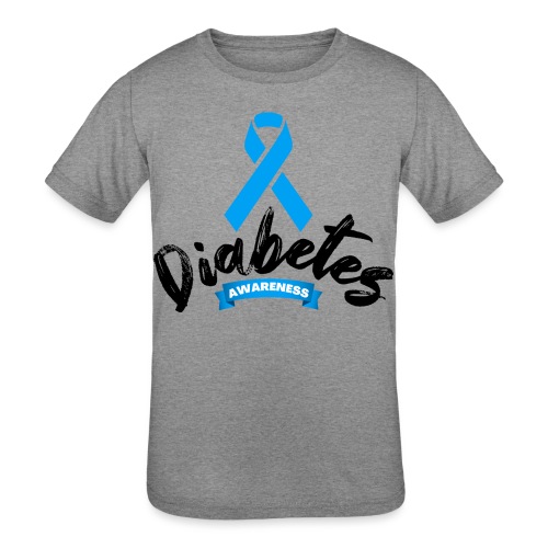 Diabetes Awareness - Kids' Tri-Blend T-Shirt