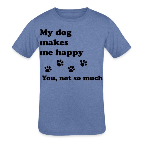 love dog 2 - Kids' Tri-Blend T-Shirt