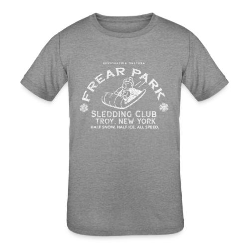 RO Frear Park Sledding Club Distressed Light - Kids' Tri-Blend T-Shirt