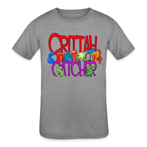 crittah catcher - Kids' Tri-Blend T-Shirt