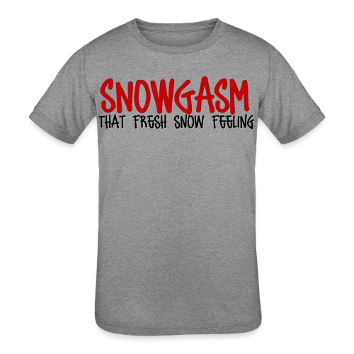 Snowgasm - Kids' Tri-Blend T-Shirt