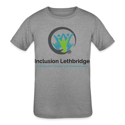 Inclusion Lethbridge with Motto - Kids' Tri-Blend T-Shirt