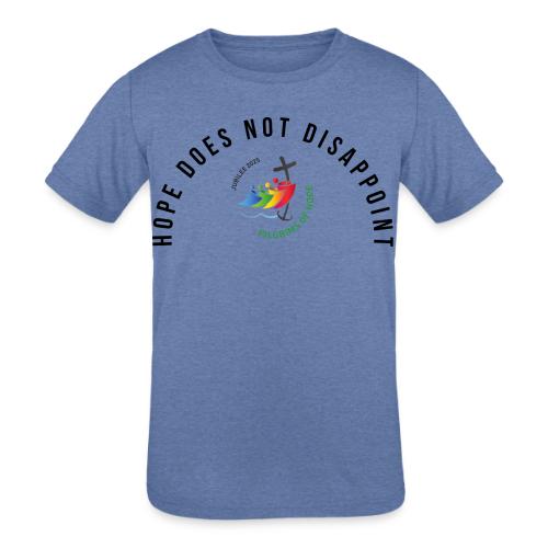 pilgrims of hope 2025 logo hope - Kids' Tri-Blend T-Shirt