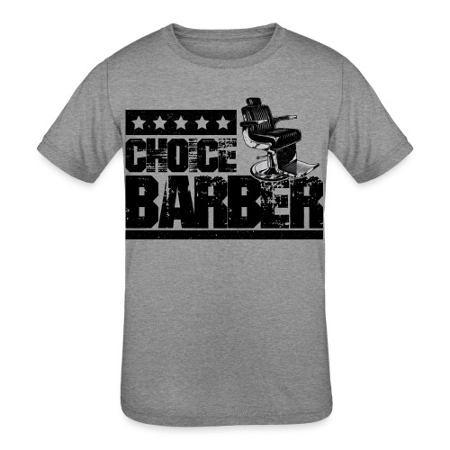 Choice Barber 5-Star Barber - Black - Kids' Tri-Blend T-Shirt