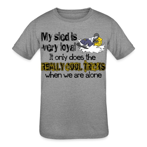 Loyal Sled - Kids' Tri-Blend T-Shirt