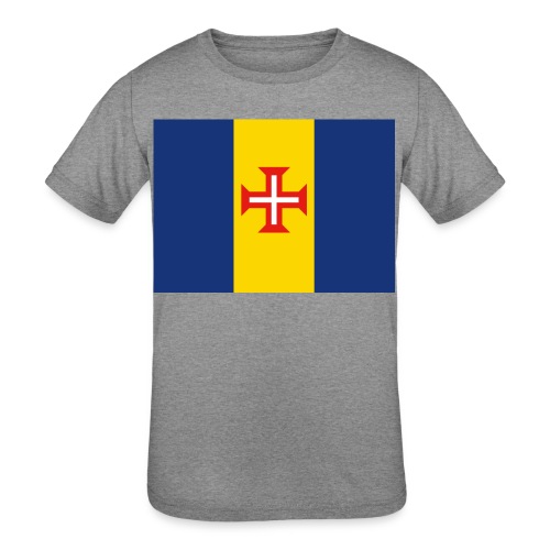 Madeira Flag - Kids' Tri-Blend T-Shirt