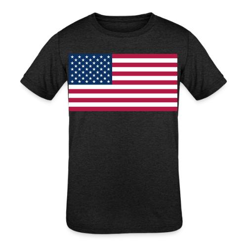 United States - Kids' Tri-Blend T-Shirt