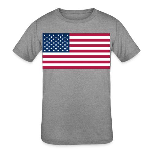 United States - Kids' Tri-Blend T-Shirt