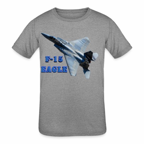 F-15 Eagle - Kids' Tri-Blend T-Shirt