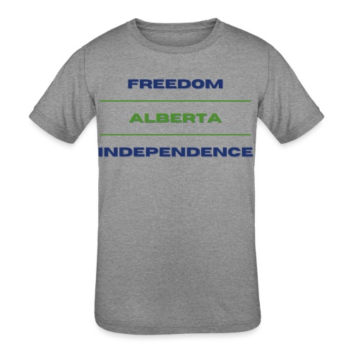 ALBERTA INDEPENDENCE - Kids' Tri-Blend T-Shirt