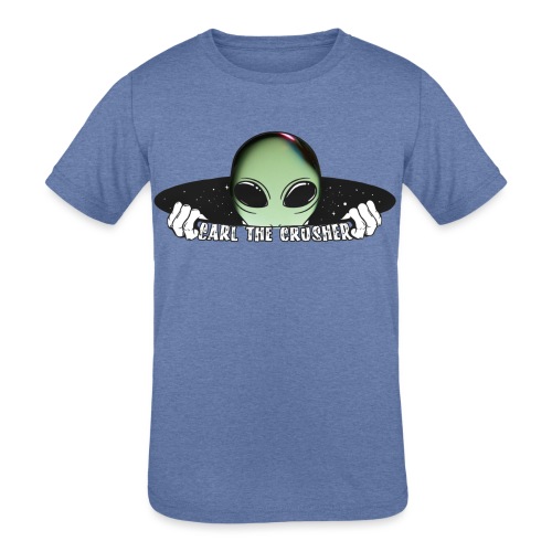 Coming Through Clear - Alien Arrival - Kids' Tri-Blend T-Shirt