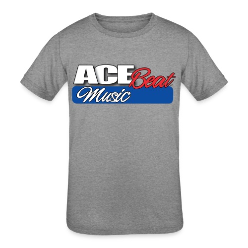AceBeat Music Logo - Kids' Tri-Blend T-Shirt