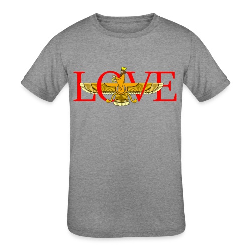Love Faravahar - Kids' Tri-Blend T-Shirt