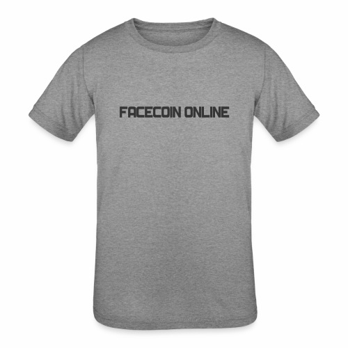facecoin online dark - Kids' Tri-Blend T-Shirt