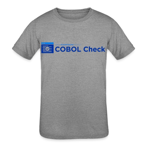 COBOL Check - Kids' Tri-Blend T-Shirt