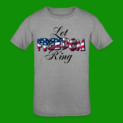 Let Freedom Ring - Kids' Tri-Blend T-Shirt