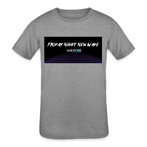 Friday Night New Wave - Kids' Tri-Blend T-Shirt