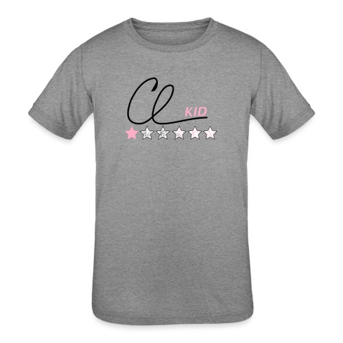 CL KID Logo (Pink) - Kids' Tri-Blend T-Shirt