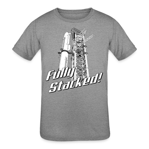 Fully Stacked - Kids' Tri-Blend T-Shirt