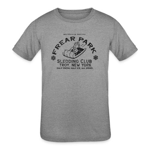 RO Frear Park Sledding Club Distressed Dark - Kids' Tri-Blend T-Shirt