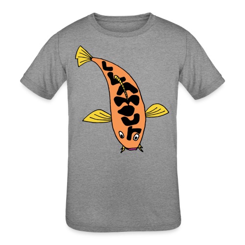 Llamour fish. - Kids' Tri-Blend T-Shirt