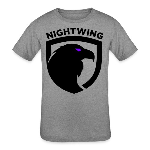 Nightwing Black Crest - Kids' Tri-Blend T-Shirt