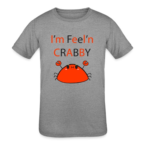 Crabby - Kids' Tri-Blend T-Shirt