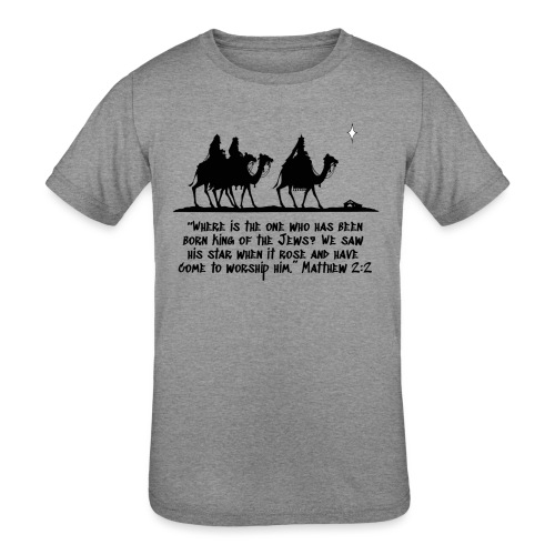 Three Wise Men - Kids' Tri-Blend T-Shirt