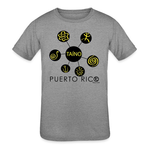 Símbolos Tainos PR - Kids' Tri-Blend T-Shirt