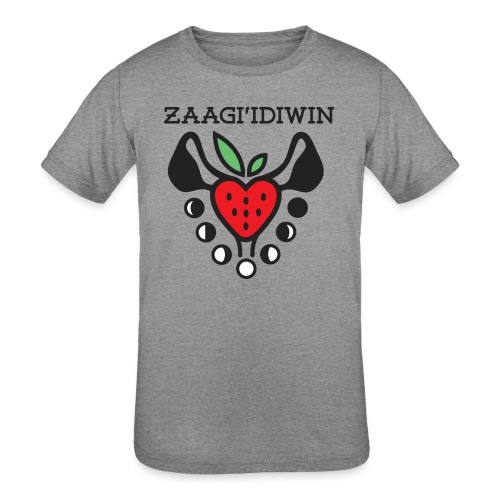 Zaagi idiwin Logo - Kids' Tri-Blend T-Shirt