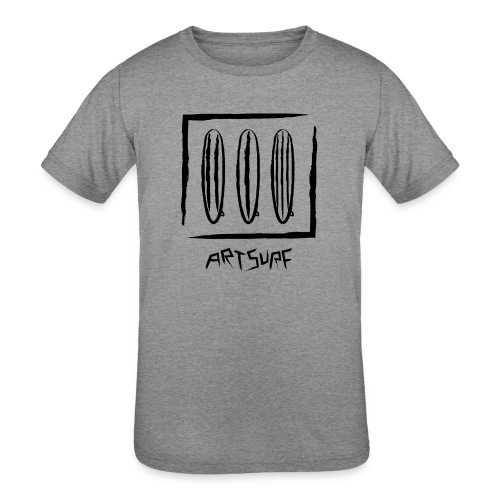 ArtSurf 213 Beginnings Logo in Black - Kids' Tri-Blend T-Shirt