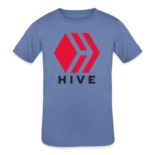 Hive Text - Kids' Tri-Blend T-Shirt