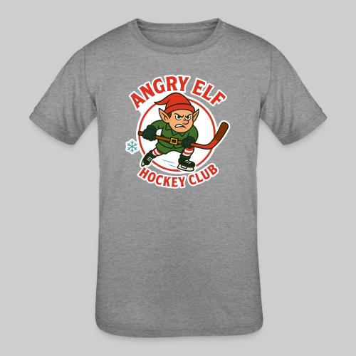 Angry Elf Hockey Club - Kids' Tri-Blend T-Shirt
