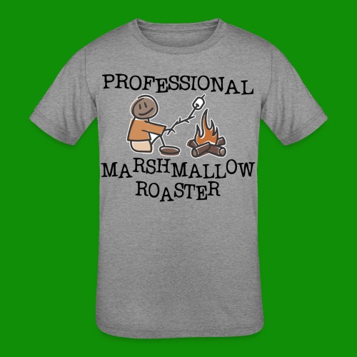 Professional Marshmallow Roaster - Kids' Tri-Blend T-Shirt