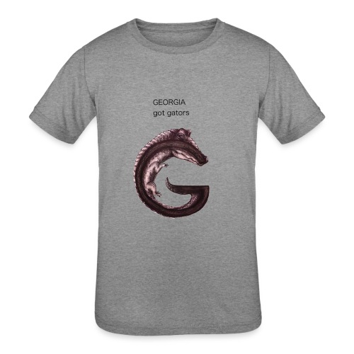 Georgia gator - Kids' Tri-Blend T-Shirt