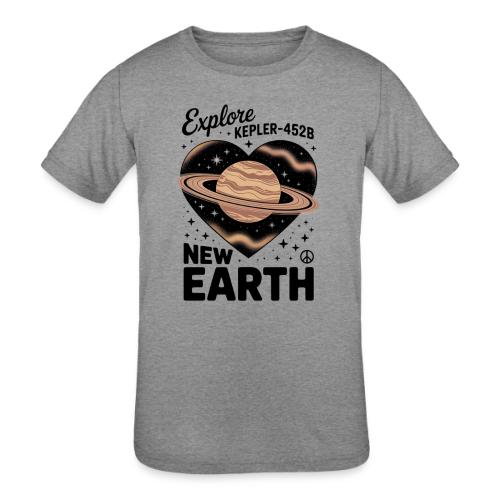 Explore Kepler-452b – New Earth Adventure - Kids' Tri-Blend T-Shirt