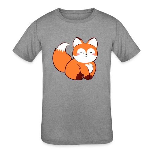 fat little baby fox - Kids' Tri-Blend T-Shirt