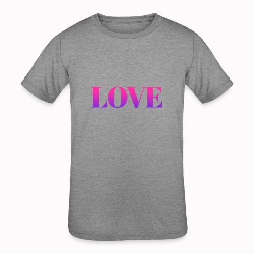 Love - Kids' Tri-Blend T-Shirt