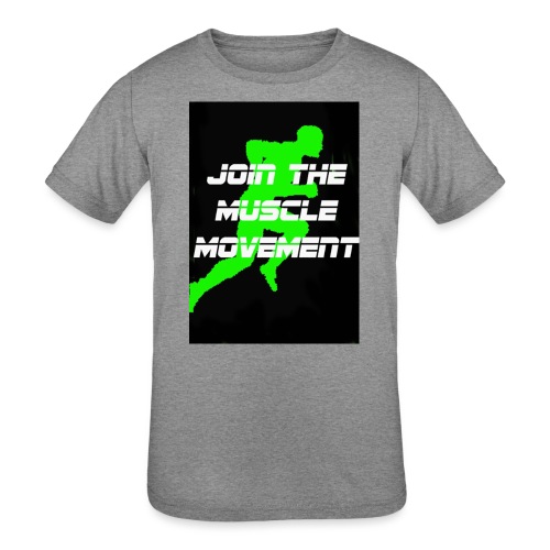 muscle movement - Kids' Tri-Blend T-Shirt