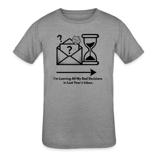 Last Year's Inbox T-Shirt - Kids' Tri-Blend T-Shirt