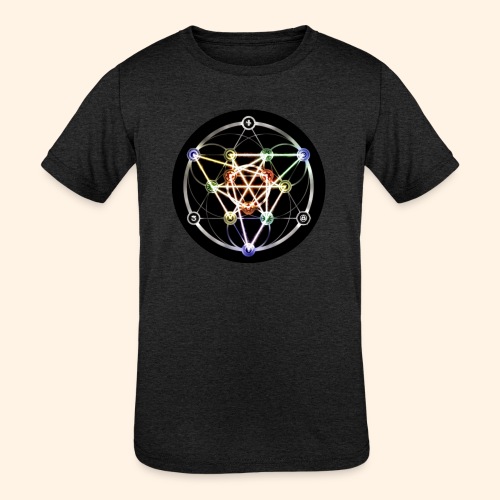 Classic Alchemical Cycle - Kids' Tri-Blend T-Shirt