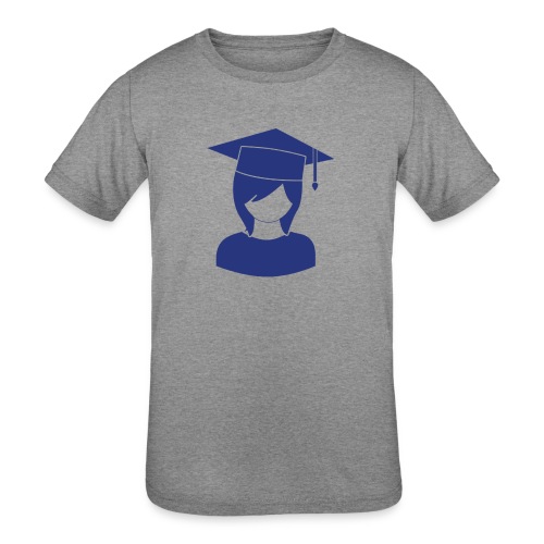 Logo Maker education - Kids' Tri-Blend T-Shirt